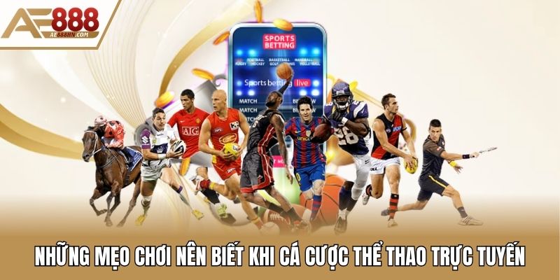 Mẹo chơi cá cược thể thao trực tuyến chất lượng từ cao thủ tại AE888