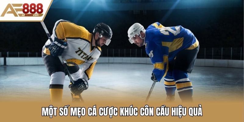 Một số mẹo cá cược khúc côn cầu hiệu quả