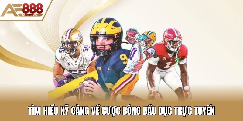 Giới thiệu hình thức cá cược bóng bầu dục trực tuyến tại AE888